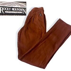 Vintage Rocky Mountain western brown jeans size 7